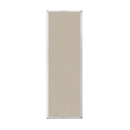 Versare Hush Panel Configurable Cubicle Partition 2' x 6' Sand Fabric 1852218